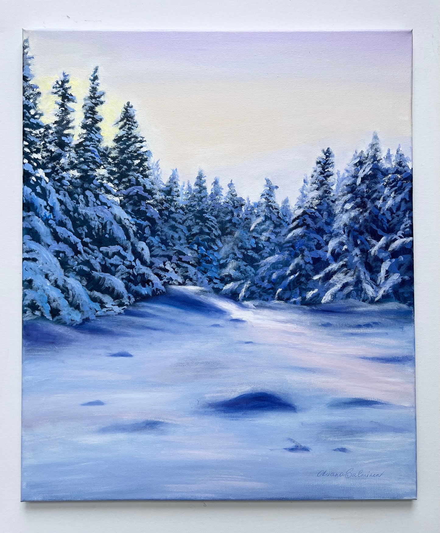 Winter Forest Landscape