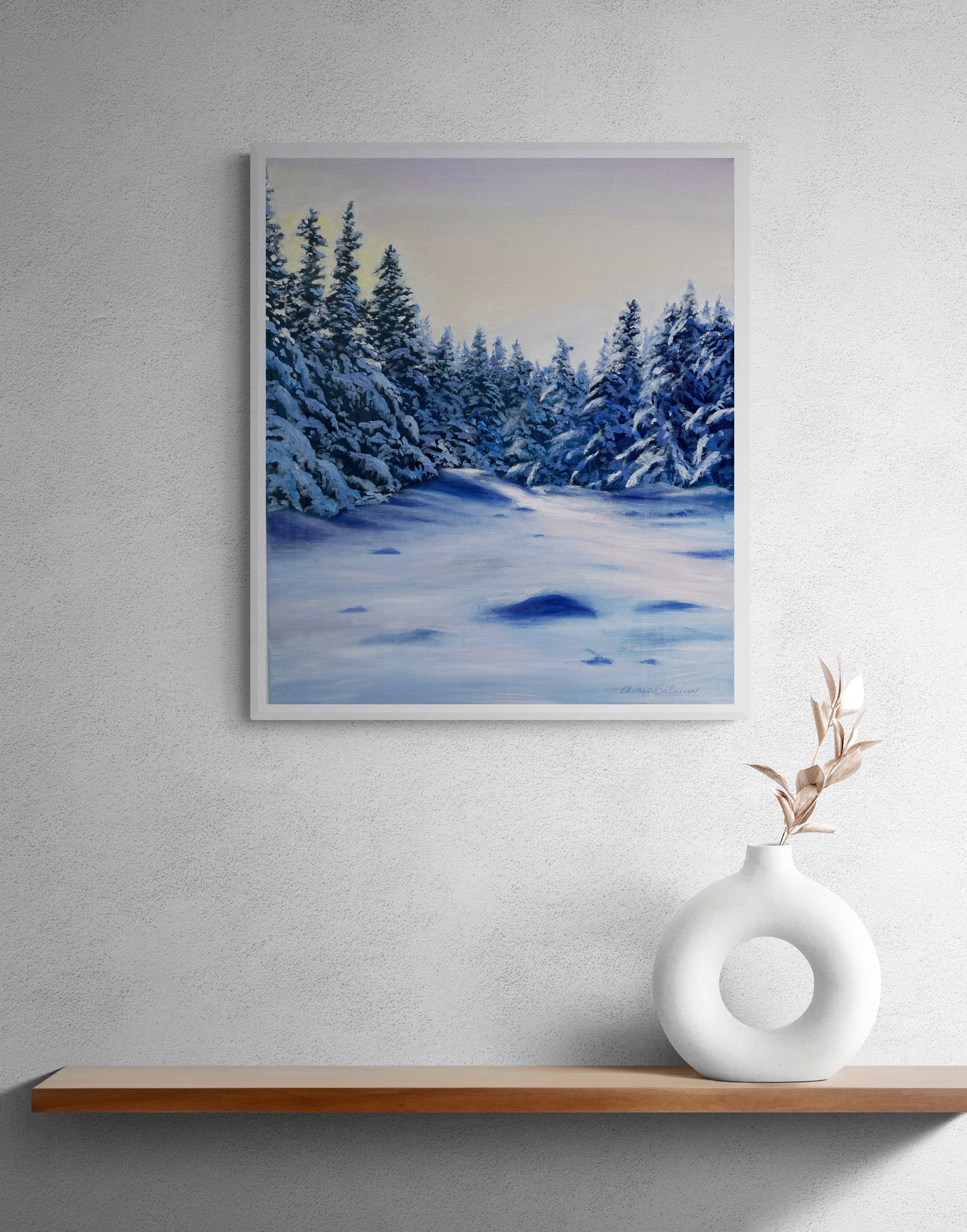 Winter Forest Landscape
