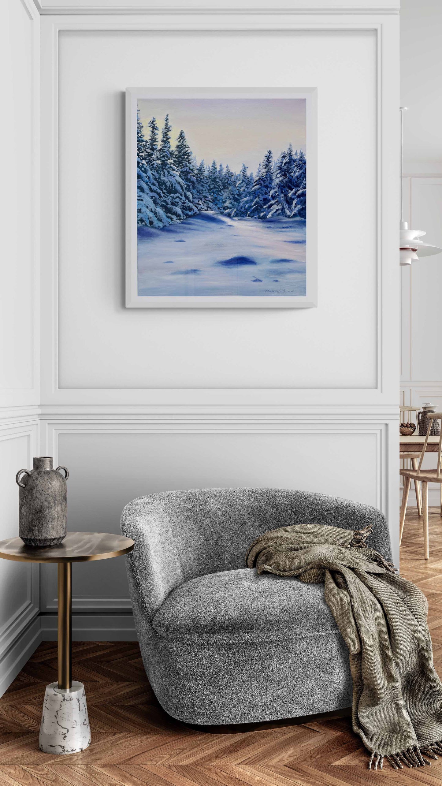 Winter Forest Landscape