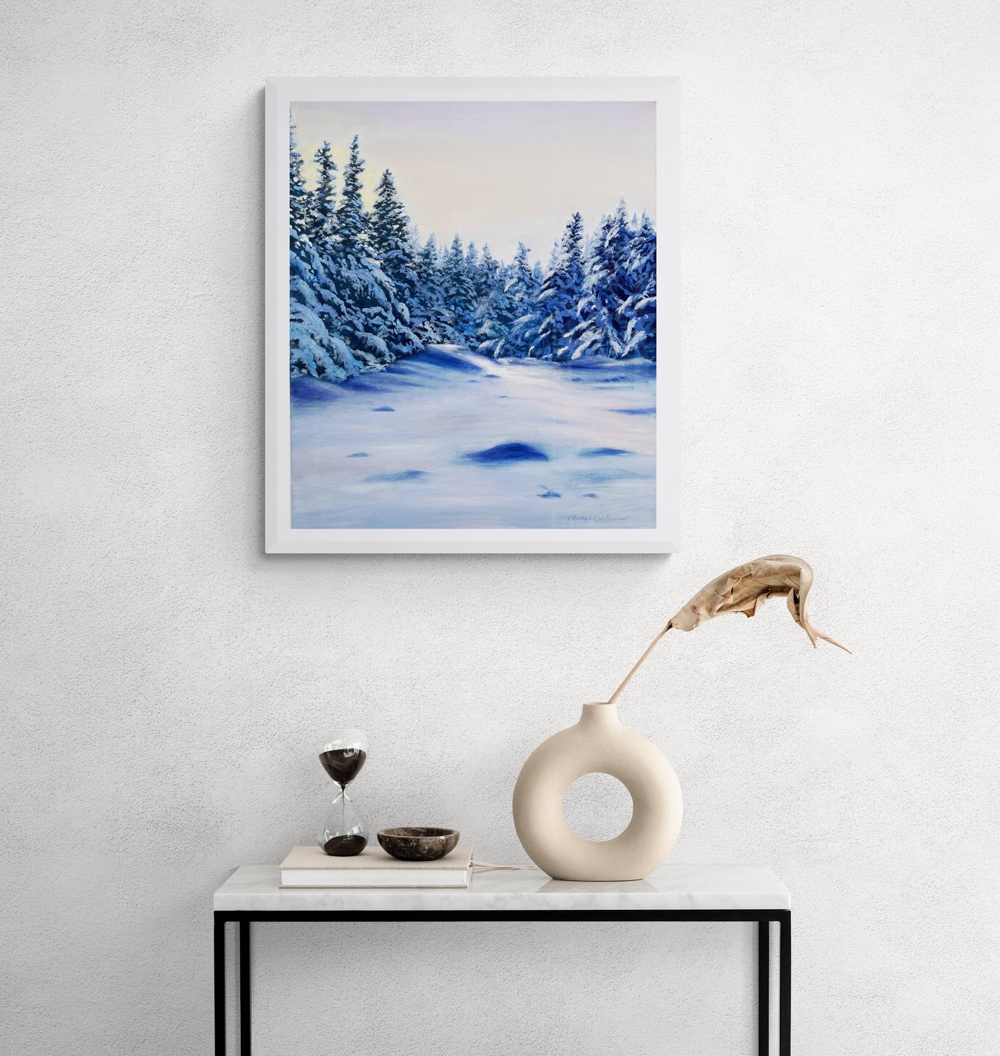 Winter Forest Landscape