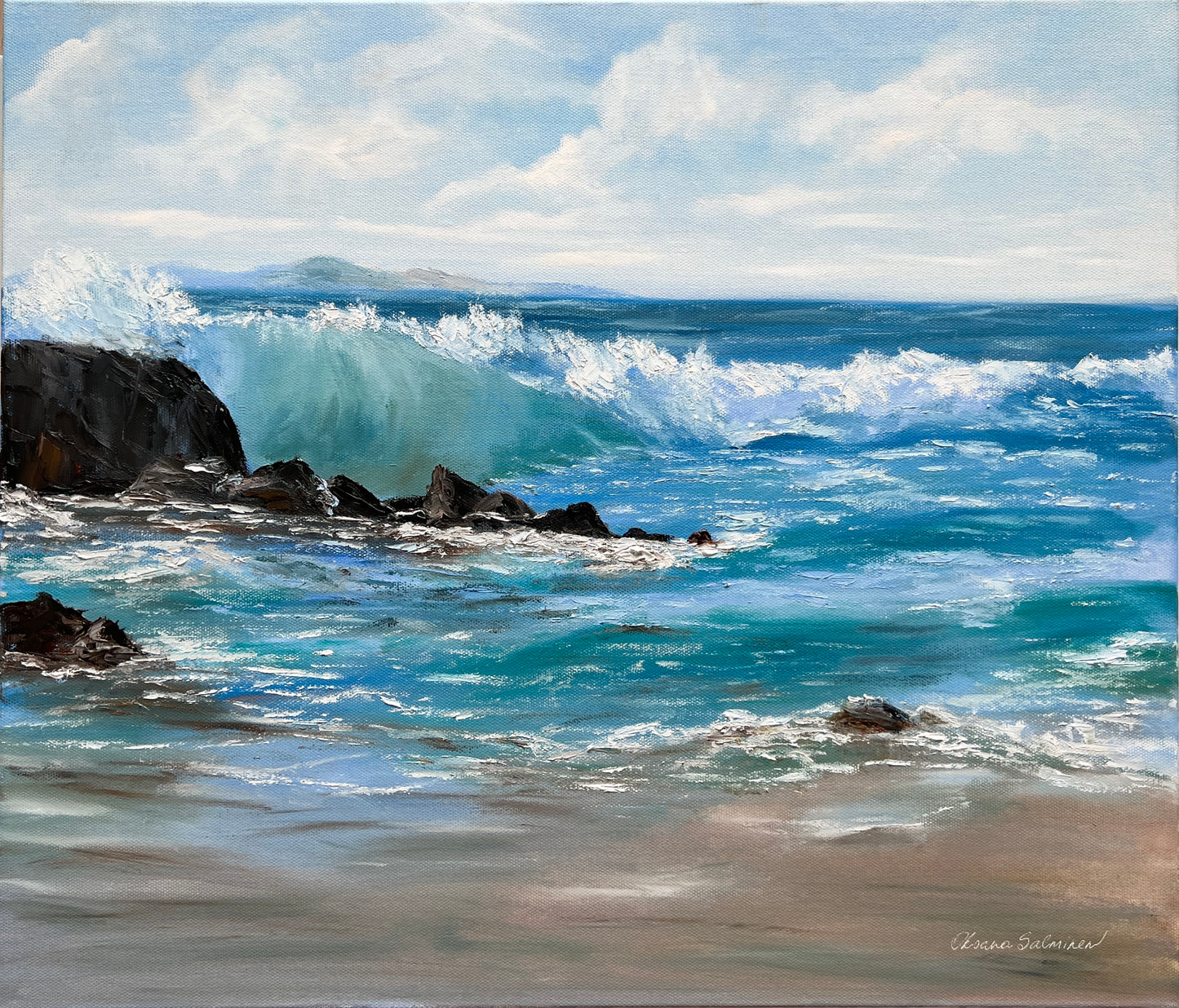 Windy Mediterranean Sea