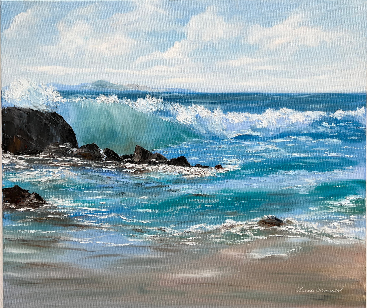 Windy Mediterranean Sea