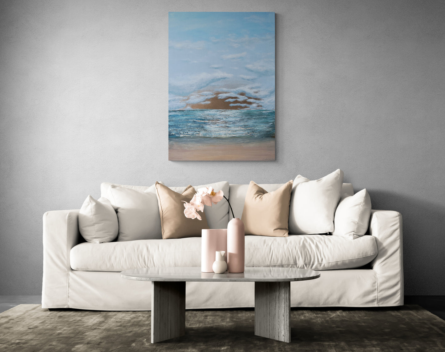 Golden Dawn at the Seaside