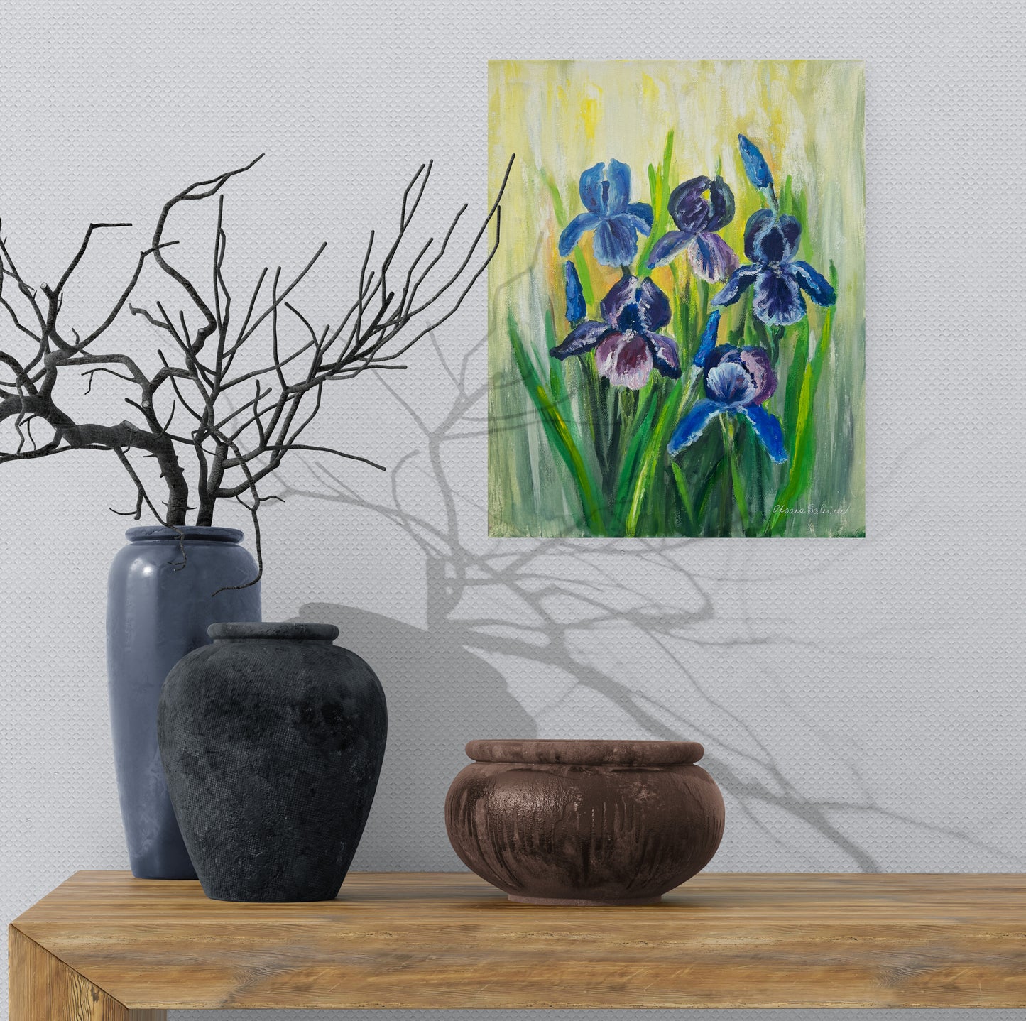 Sunny Irises