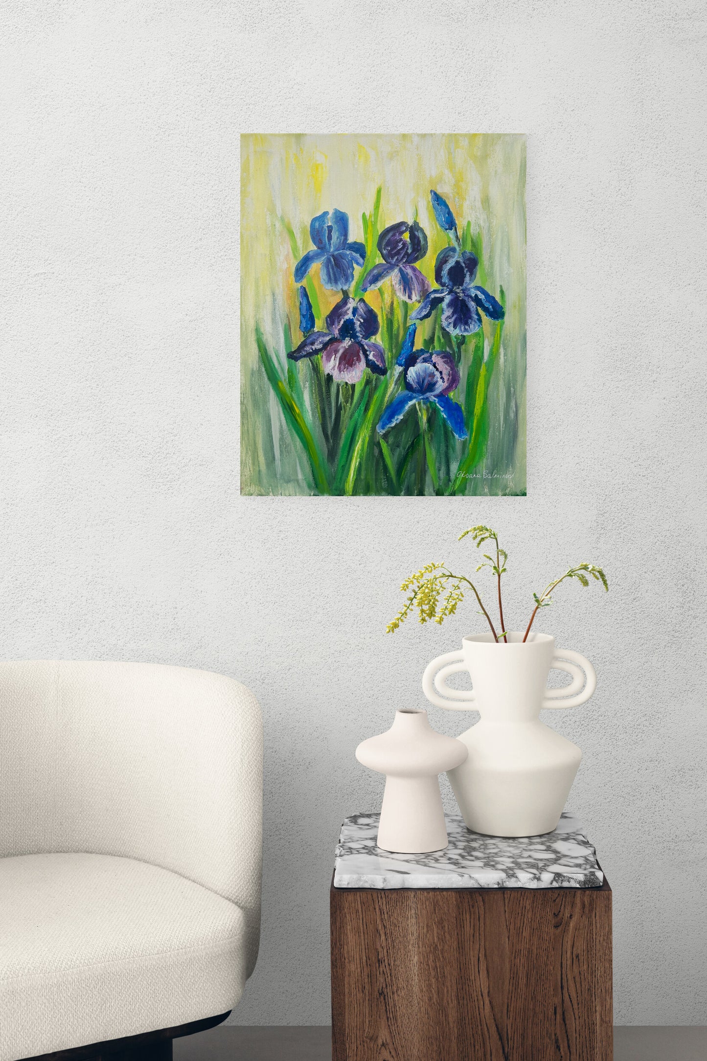 Sunny Irises