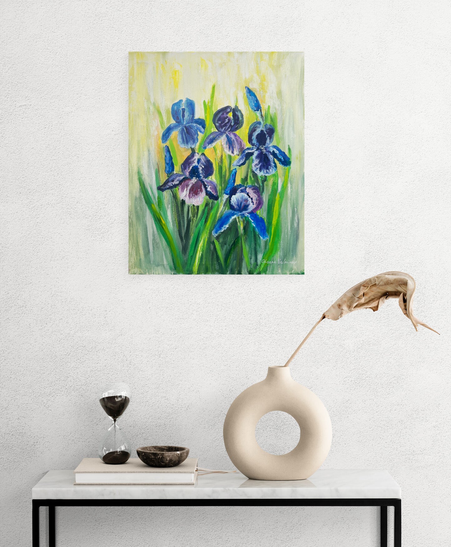 Sunny Irises