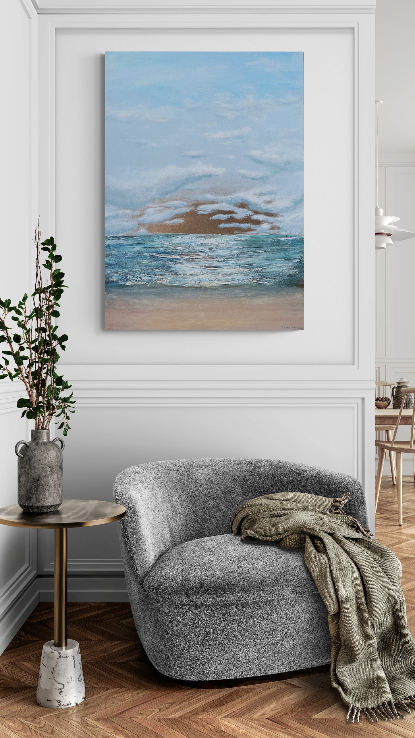 Golden Dawn at the Seaside