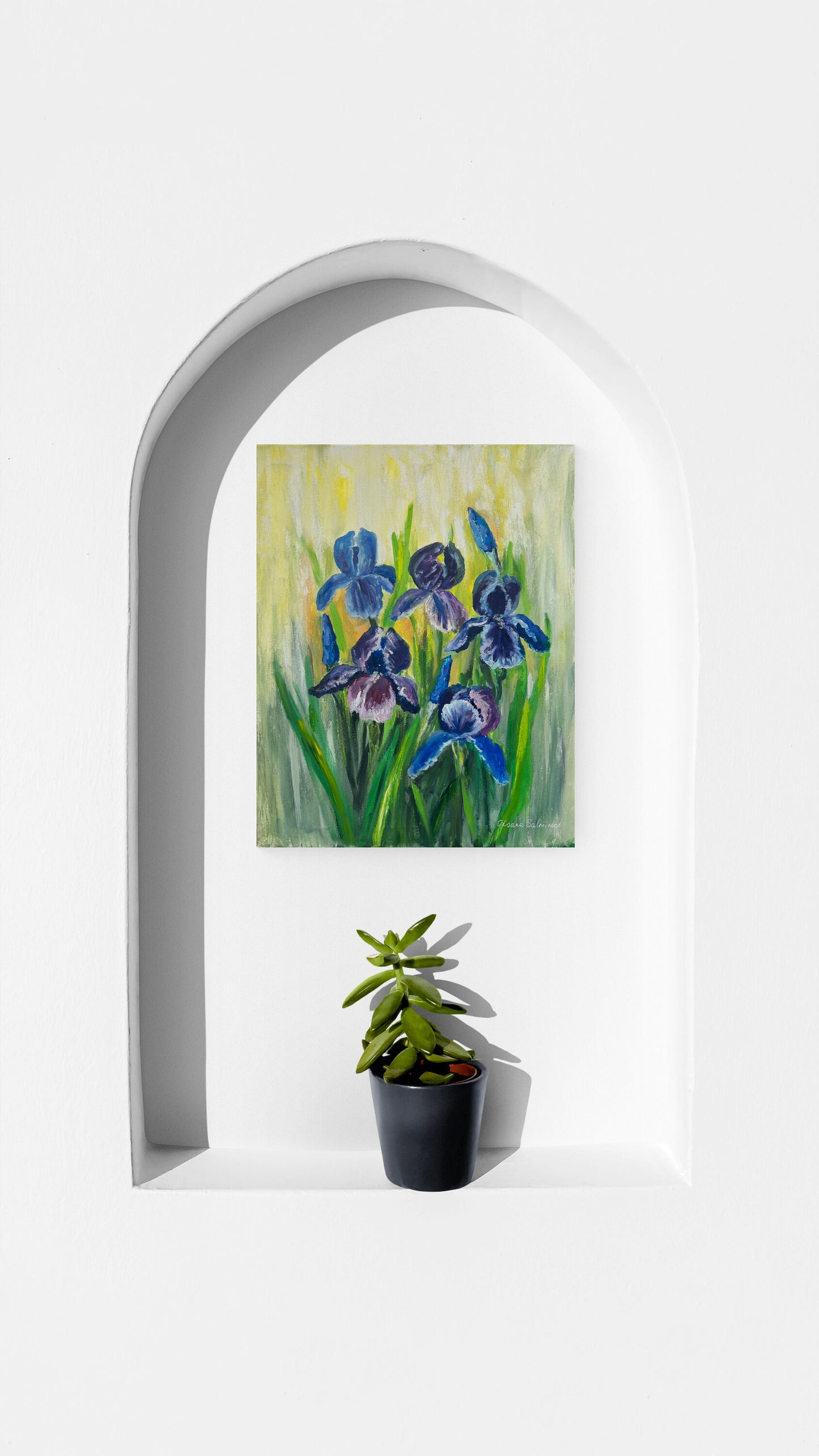 Sunny Irises