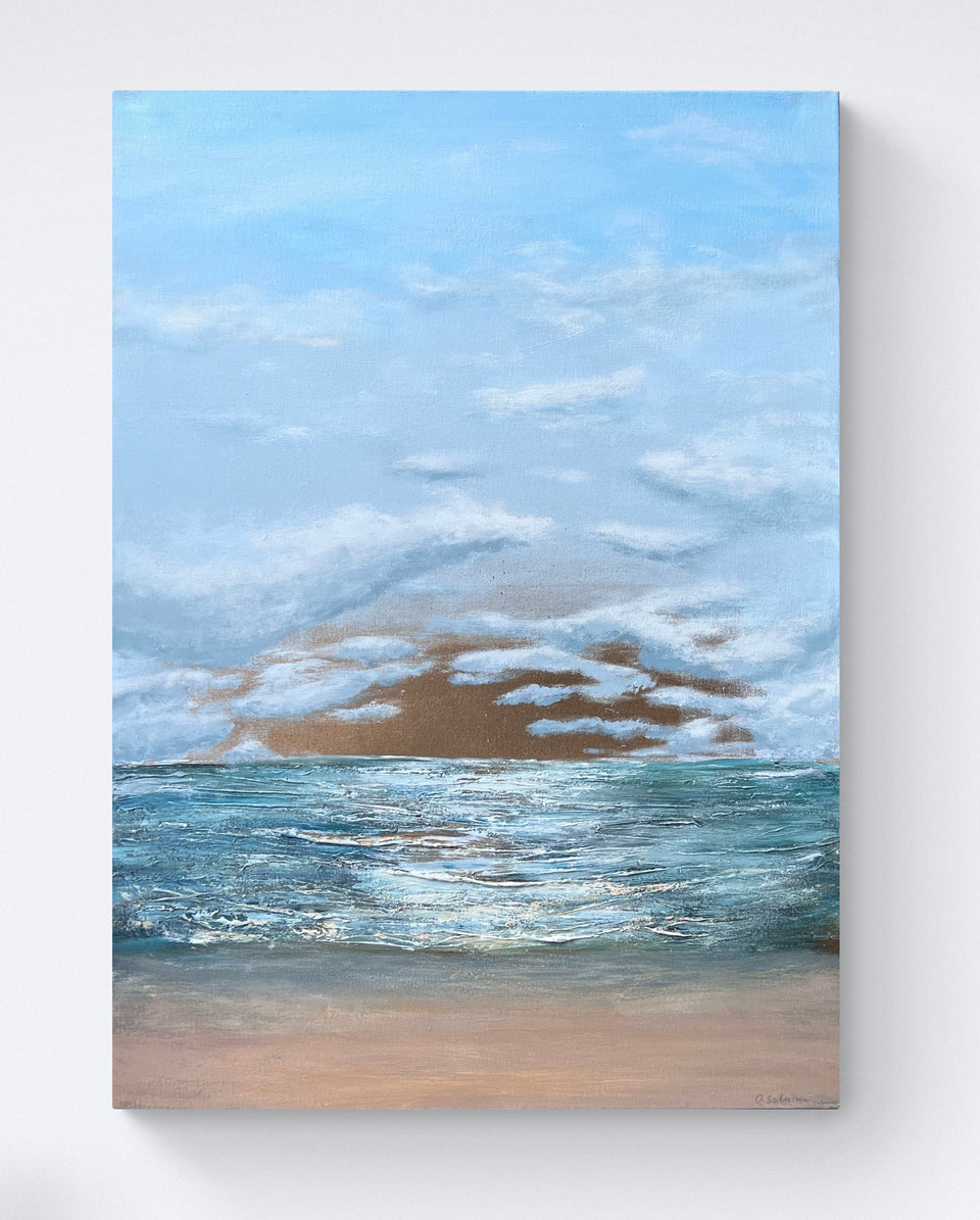 Golden Dawn at the Seaside