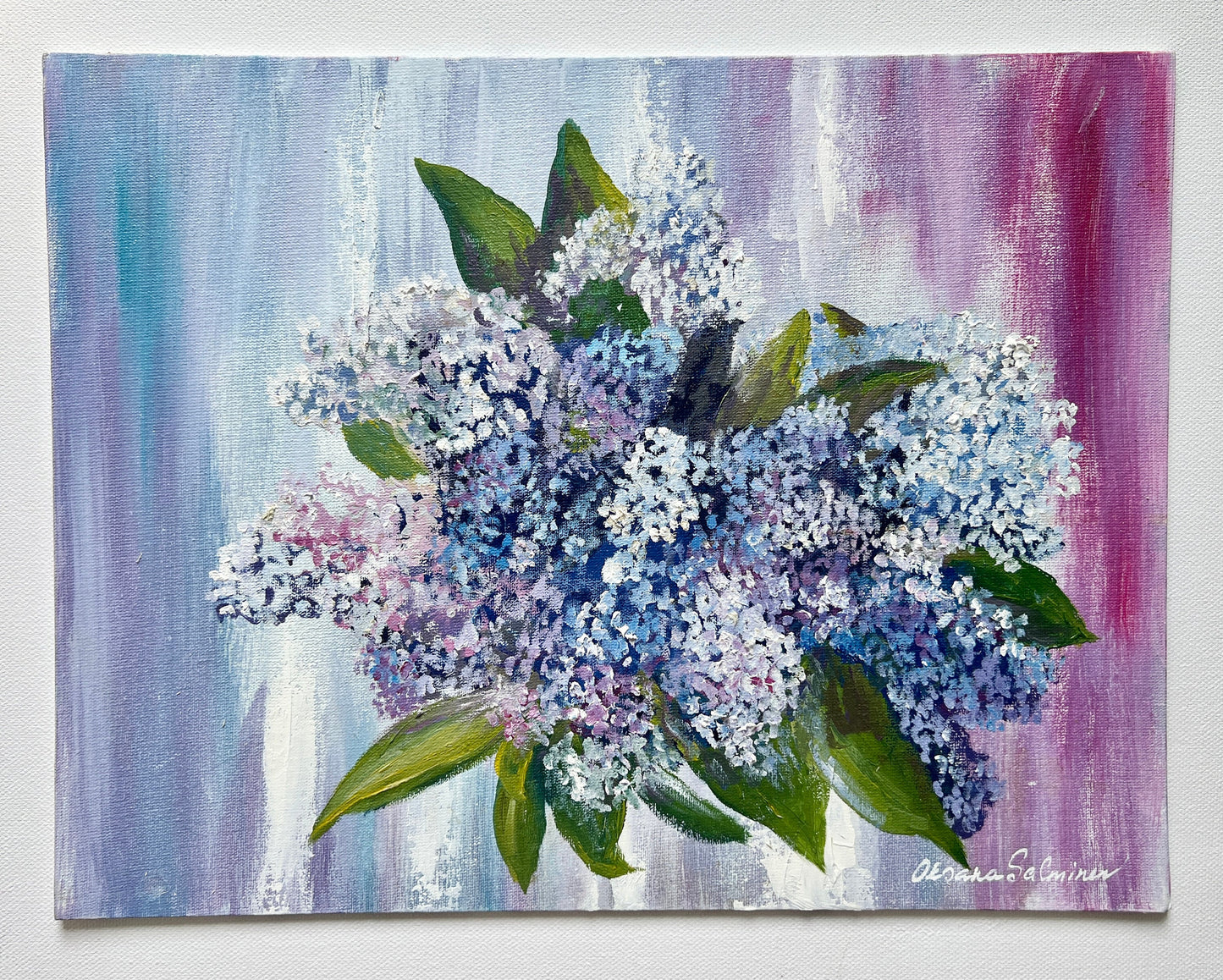 White and Violet Lilacs