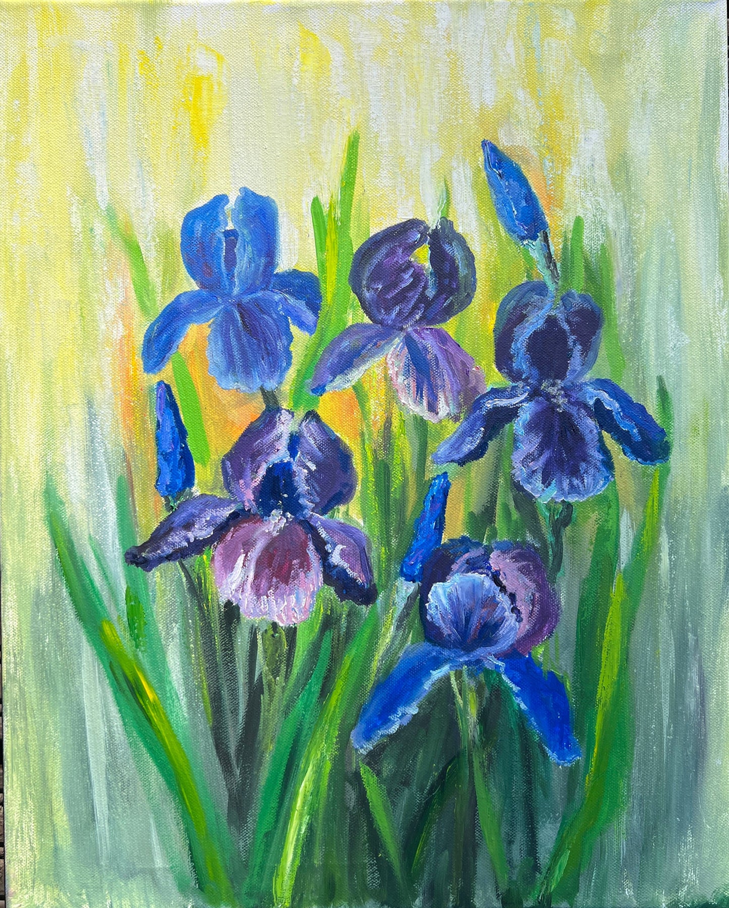 Sunny Irises