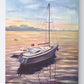 Sailboats at Sunset