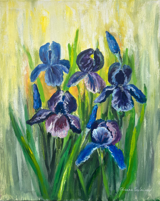 Sunny Irises