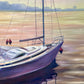Sailboats at Sunset