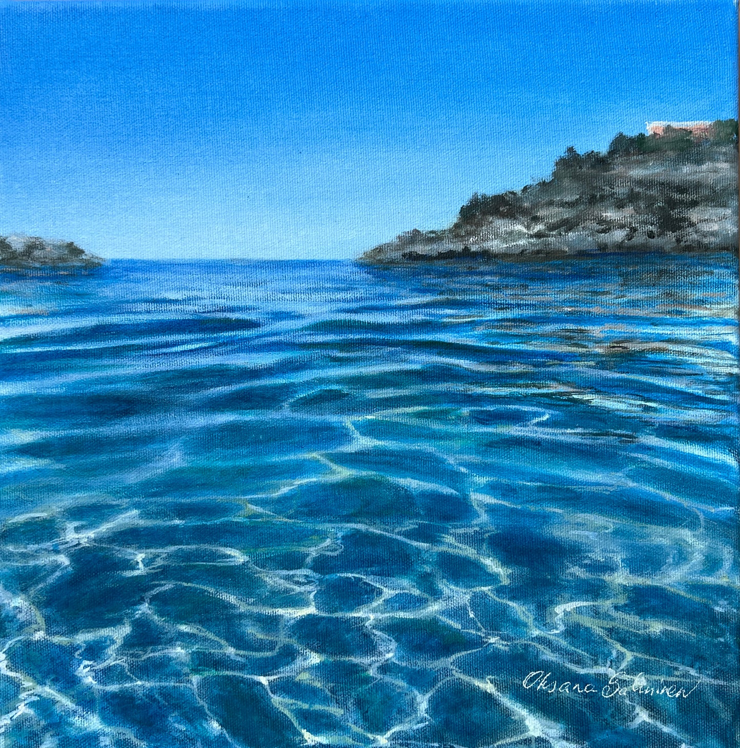 Calm Water – Limited Edition Luxury Ocean Canvas Print