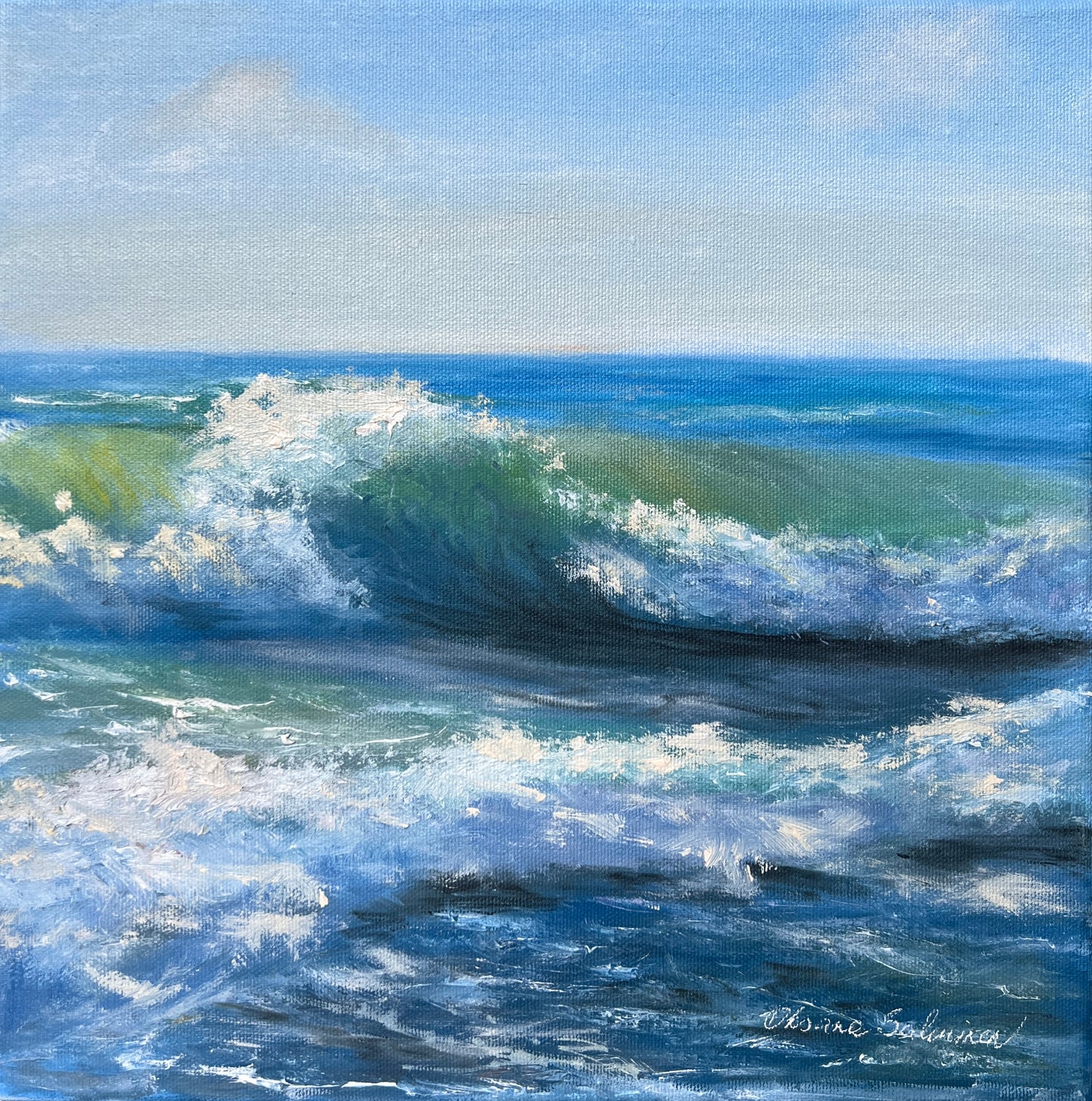 Stormy Times – Limited Availability Luxury Ocean Canvas