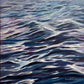 Artistic depiction of water with wavy patterns
