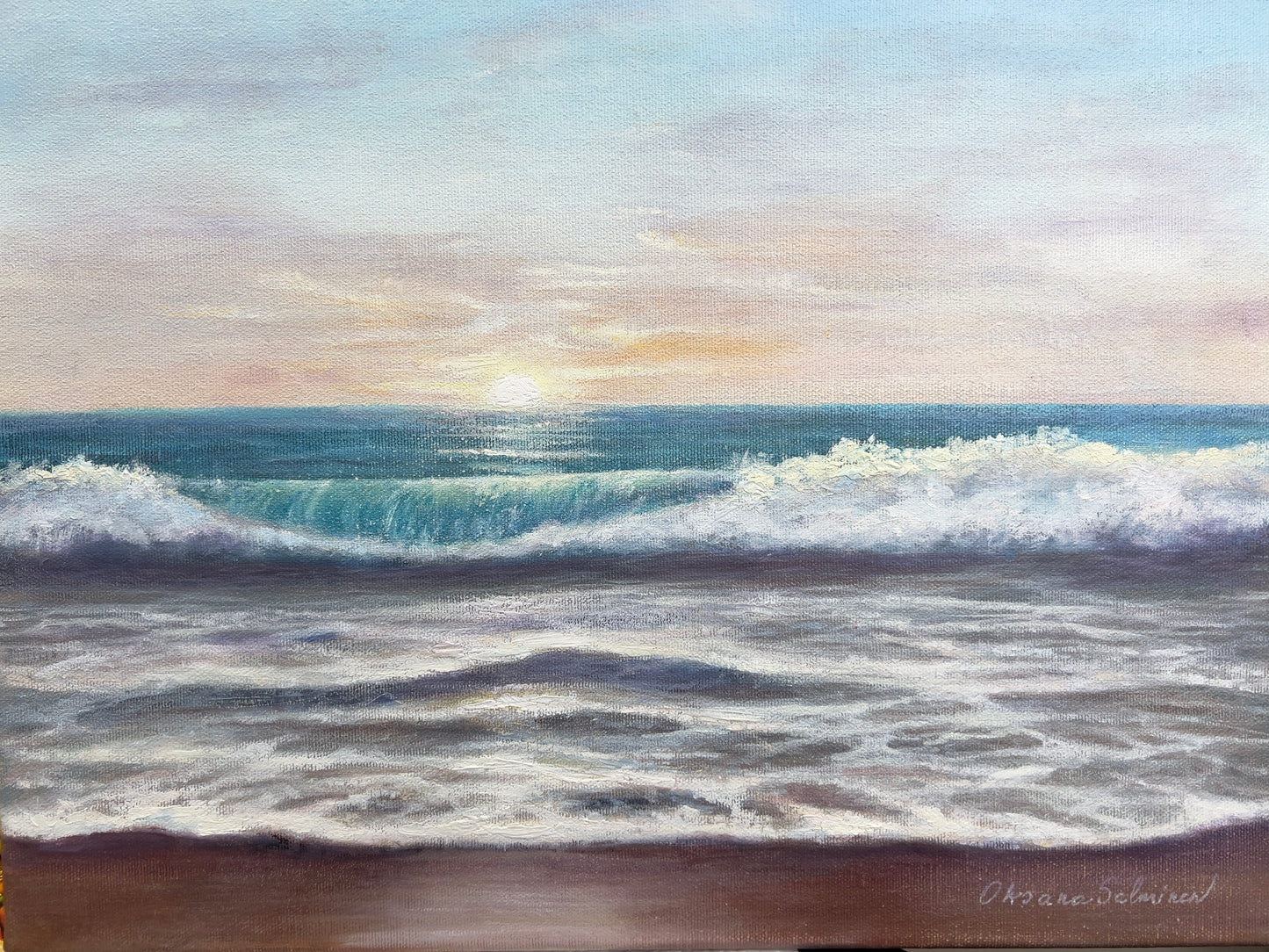 Ocean No. I – Limited Availability Luxury Ocean Canvas Print