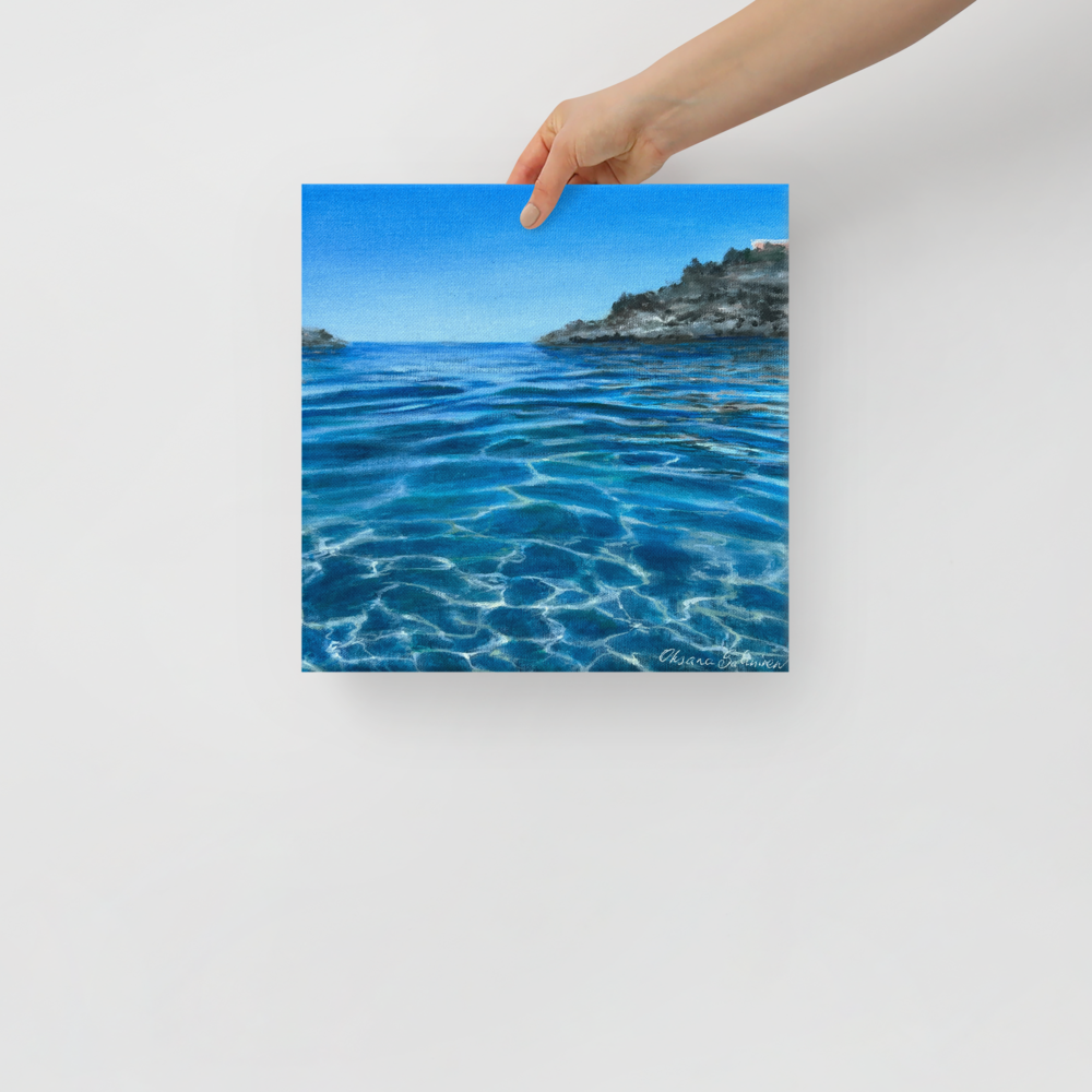 Calm Water – Limited Edition Luxury Ocean Canvas Print