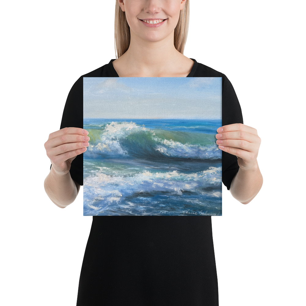 Stormy Times – Limited Availability Luxury Ocean Canvas