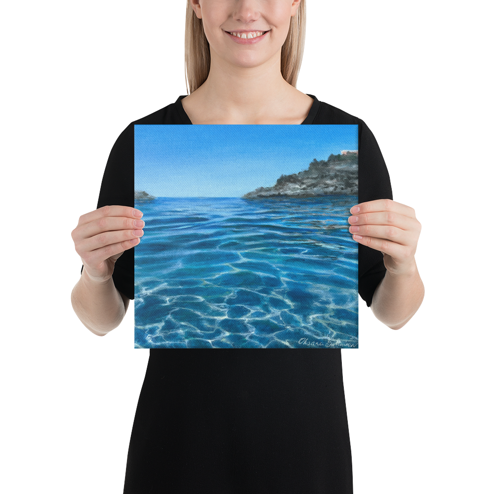 Calm Water – Limited Edition Luxury Ocean Canvas Print