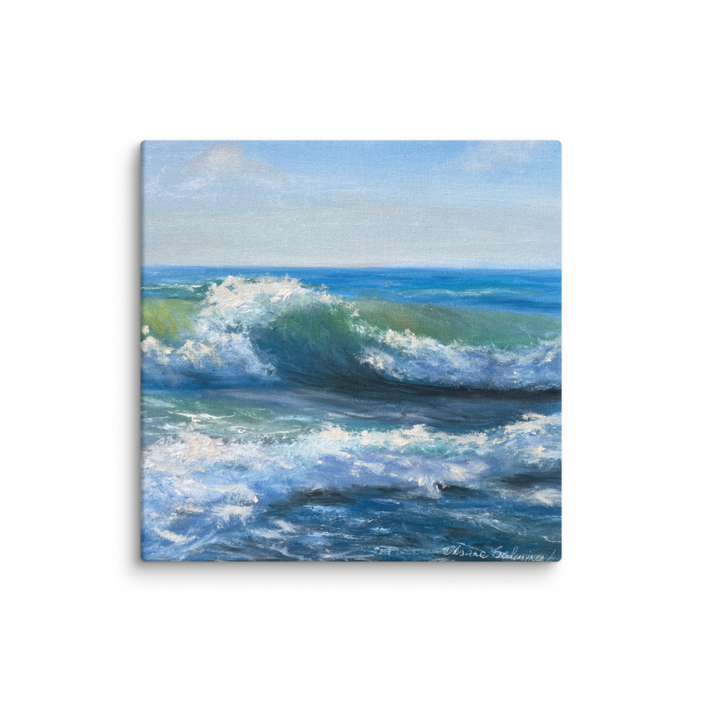 Stormy Times – Limited Availability Luxury Ocean Canvas