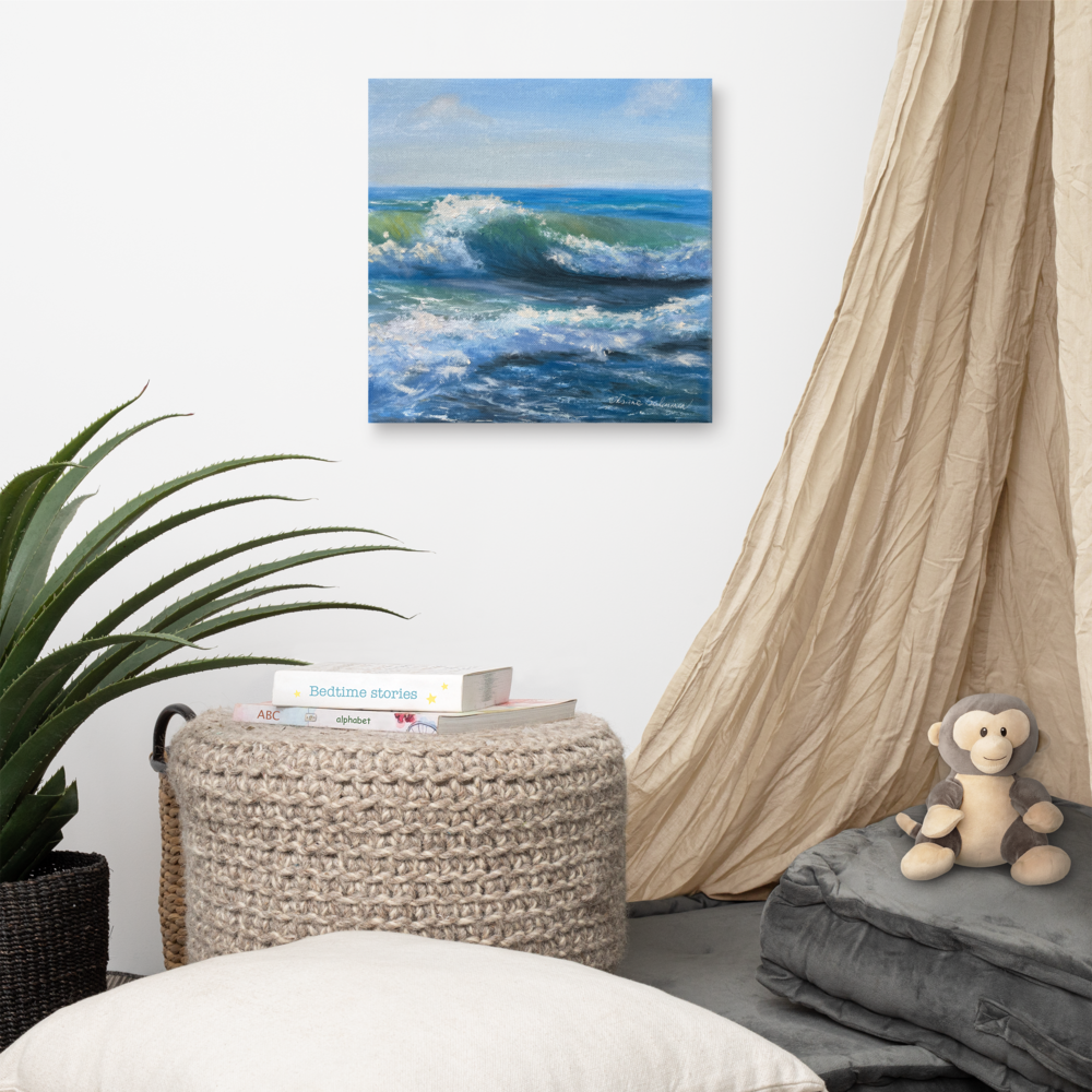 Stormy Times – Limited Availability Luxury Ocean Canvas