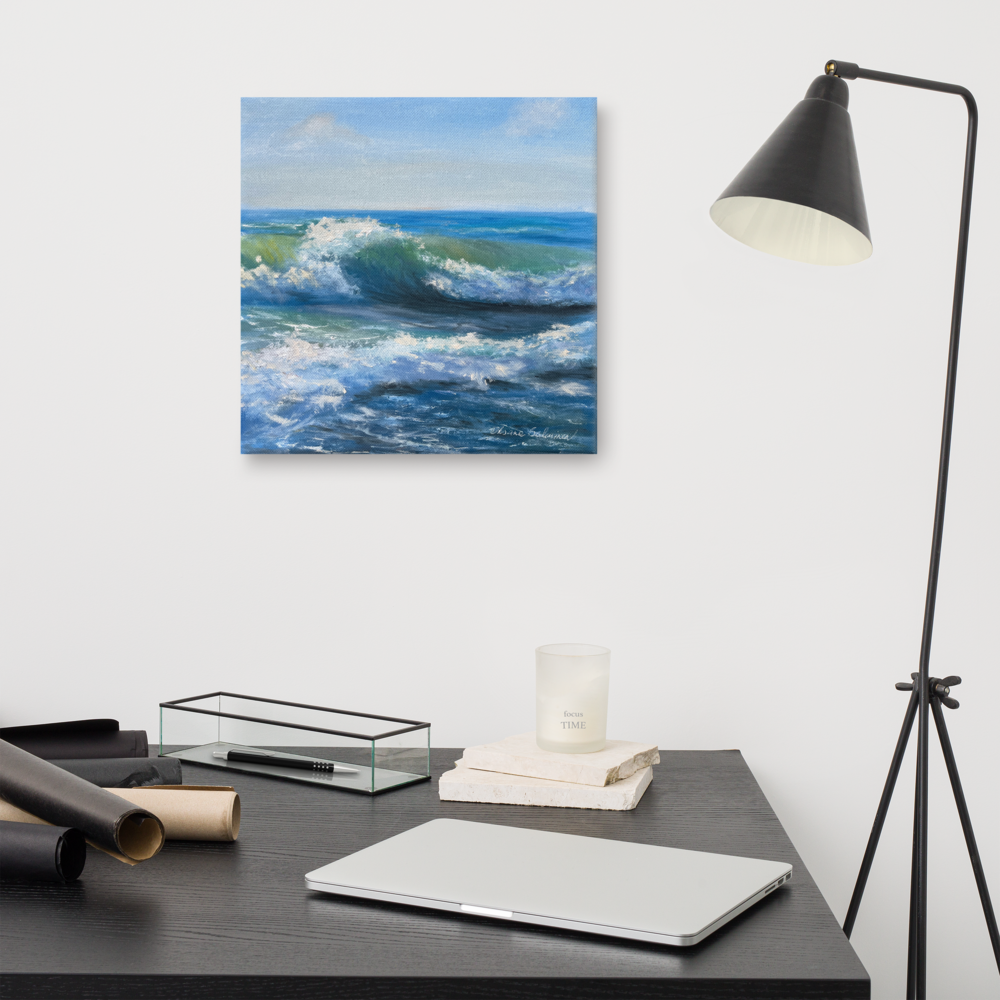 Stormy Times – Limited Availability Luxury Ocean Canvas