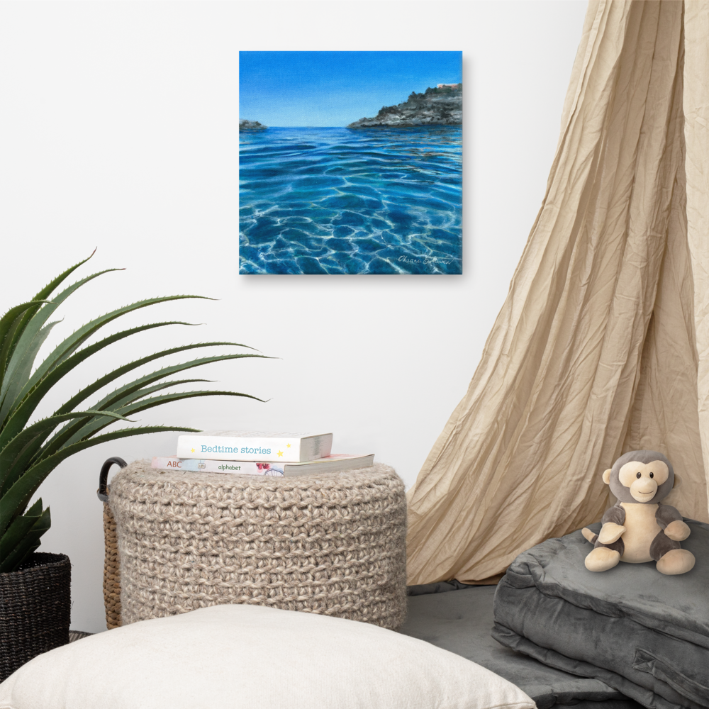 Calm Water – Limited Edition Luxury Ocean Canvas Print