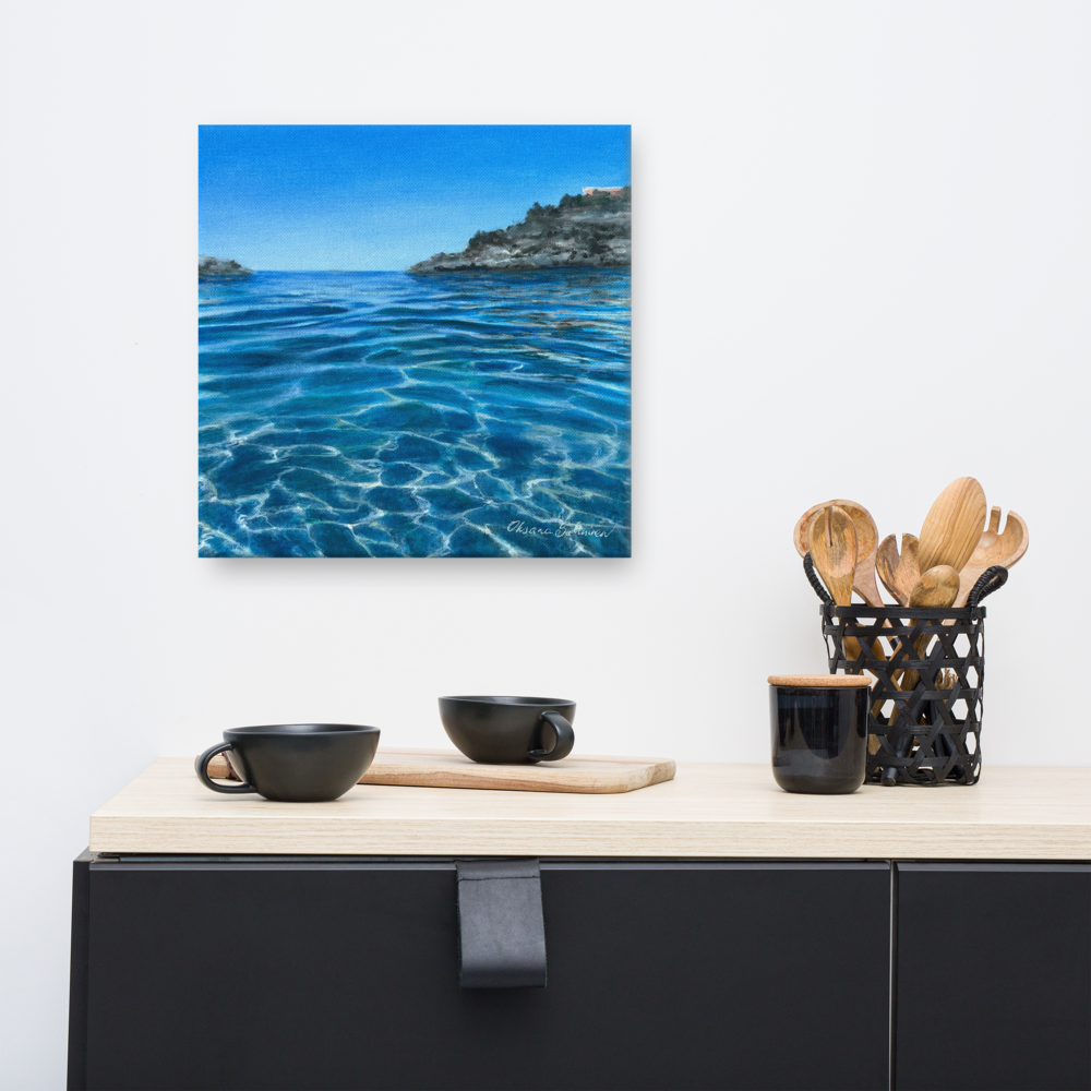 Calm Water – Limited Edition Luxury Ocean Canvas Print