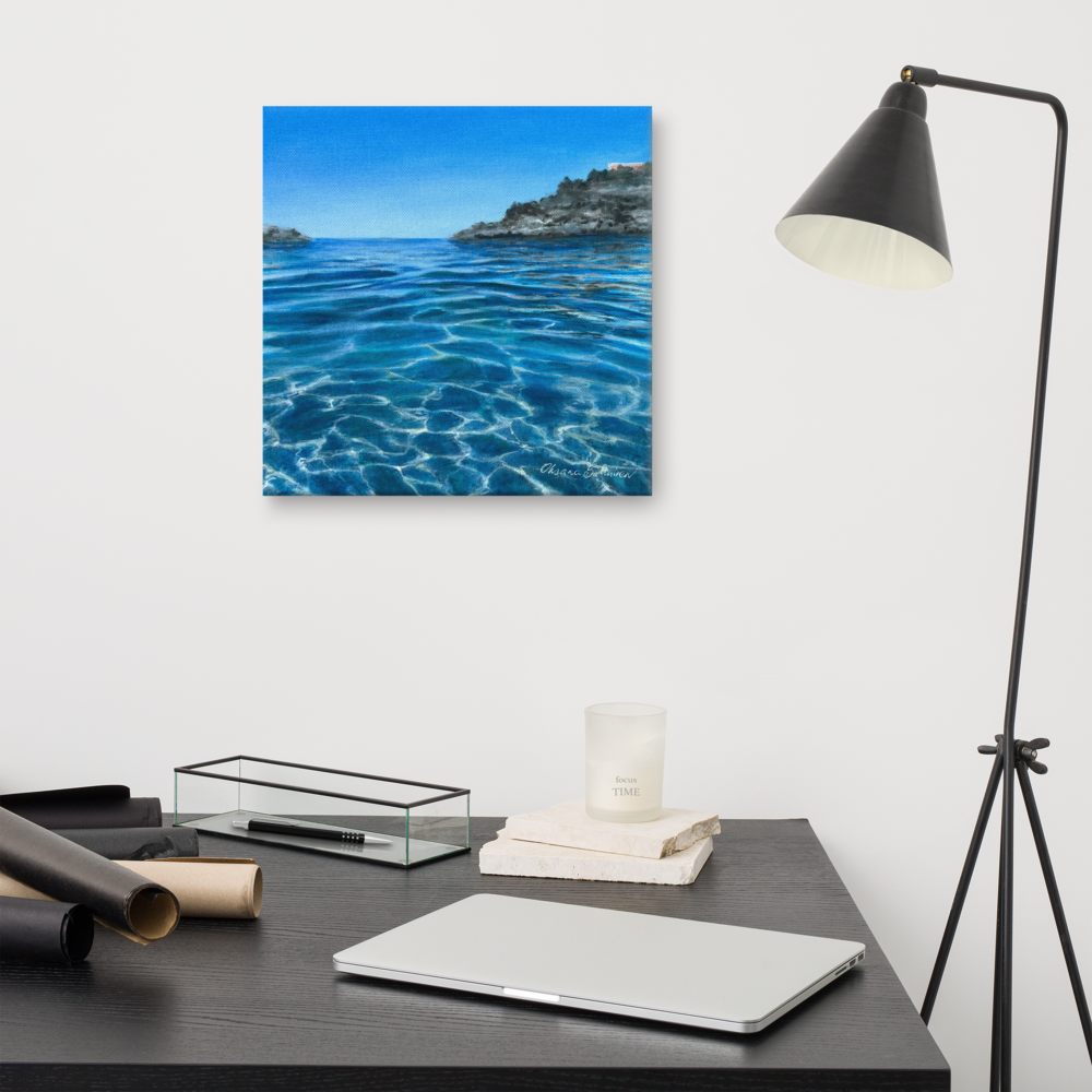 Calm Water – Limited Edition Luxury Ocean Canvas Print