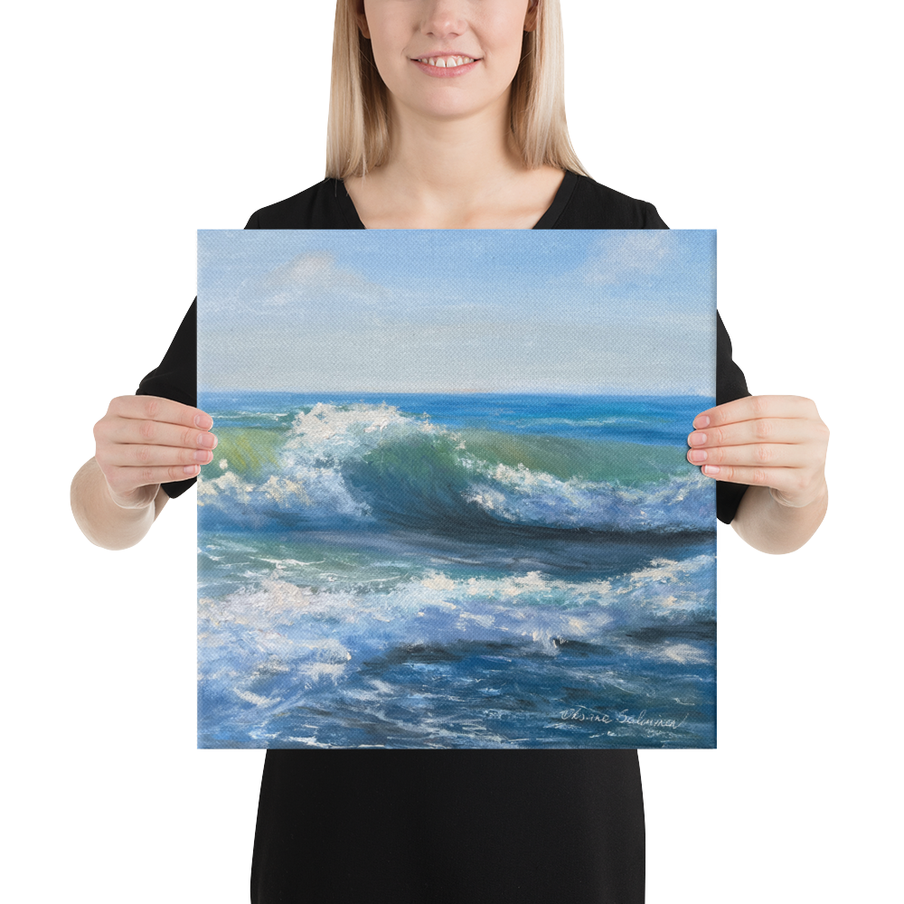 Stormy Times – Limited Availability Luxury Ocean Canvas