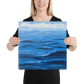 Blue Serenity No. I – Limited Availability Luxury Ocean Canvas Print