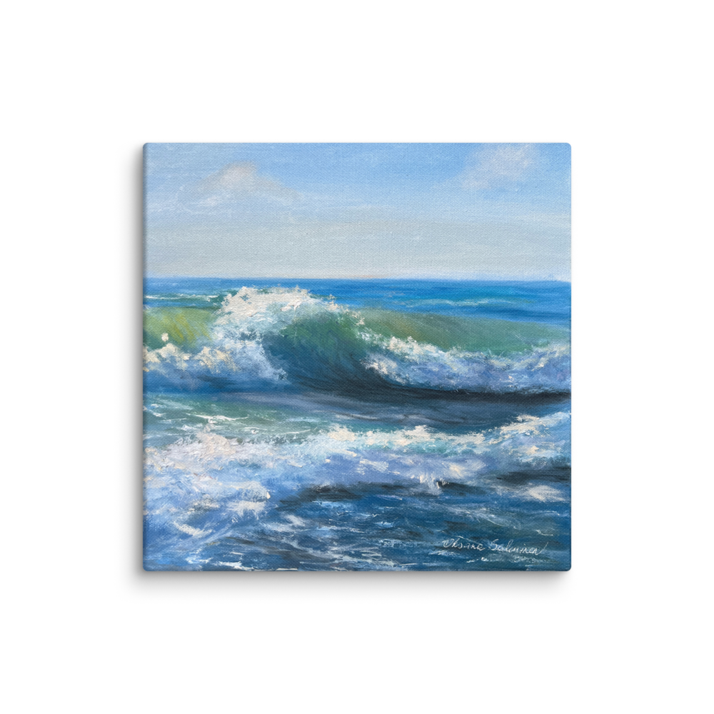 Stormy Times – Limited Availability Luxury Ocean Canvas