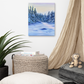 Luxury Gallery-Quality Canvas Print – Winter Forest – Elegant Modern Wall Art for Home Decor