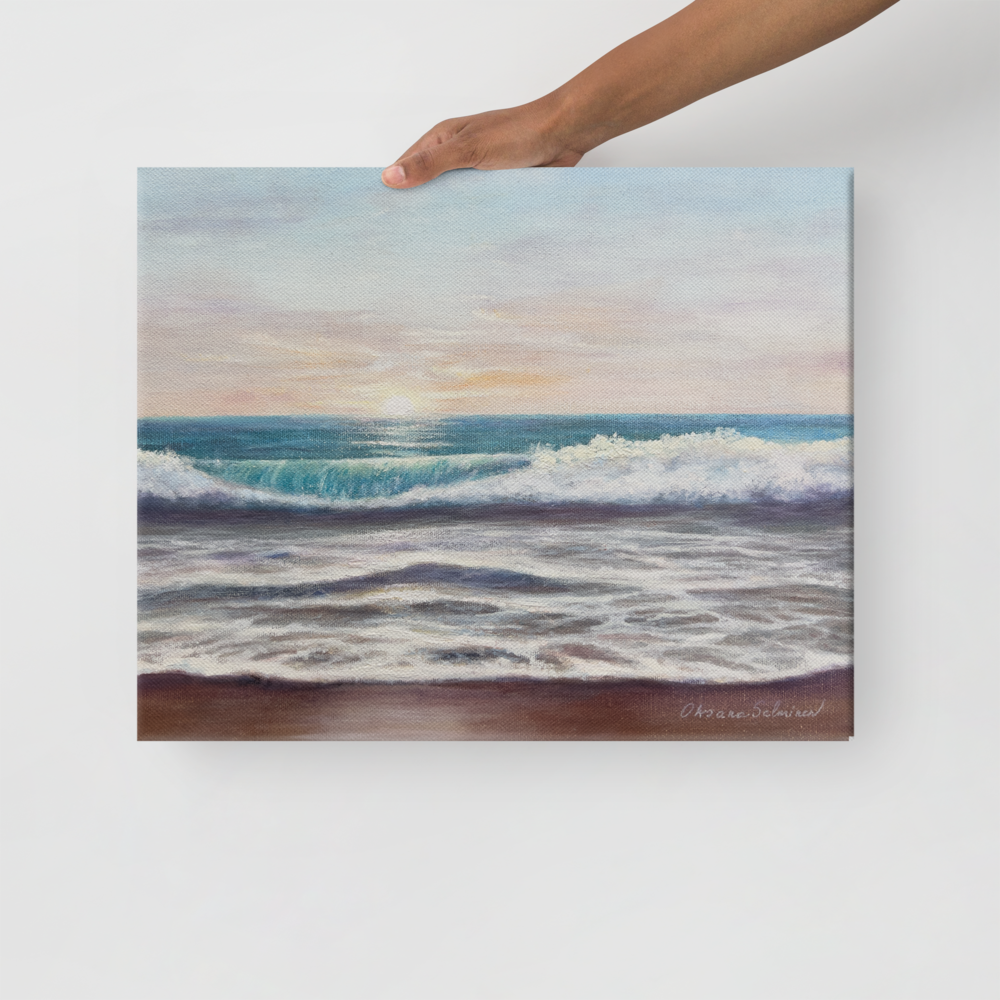Ocean No. I – Limited Availability Luxury Ocean Canvas Print