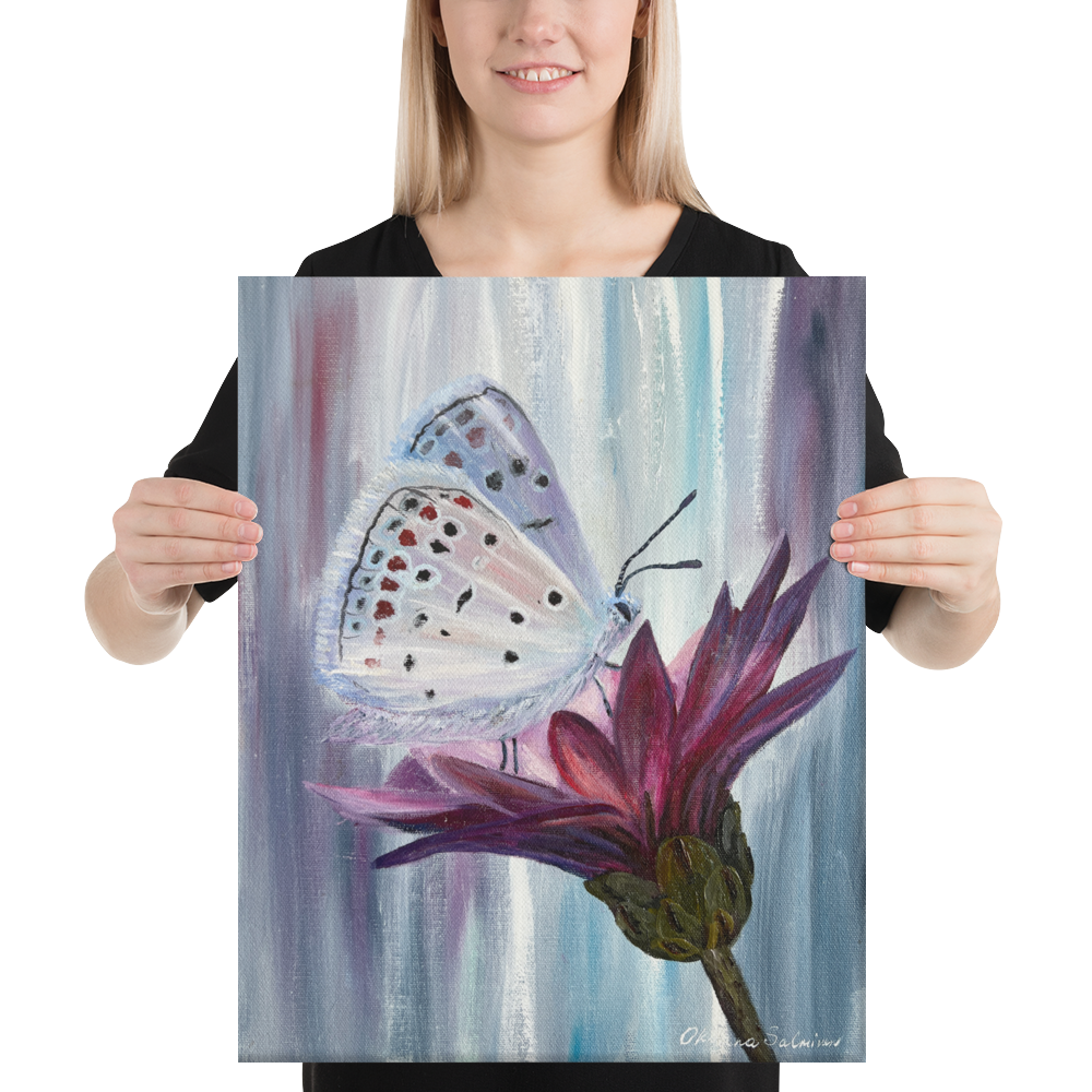 Fragile Butterfly – Luxury Gallery-Quality Canvas Print