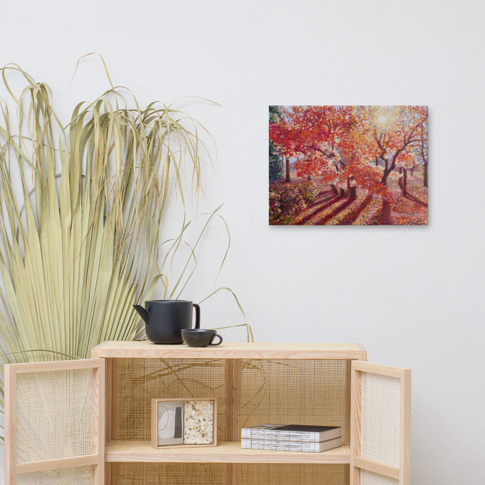 Golden Time - Luxury Canvas Print – Elegant Modern Wall Art for Home Decor