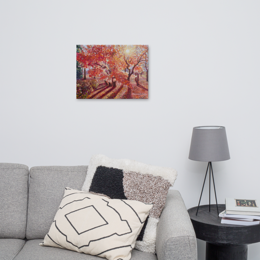 Golden Time - Luxury Canvas Print – Elegant Modern Wall Art for Home Decor