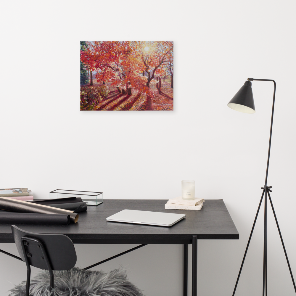 Golden Time - Luxury Canvas Print – Elegant Modern Wall Art for Home Decor