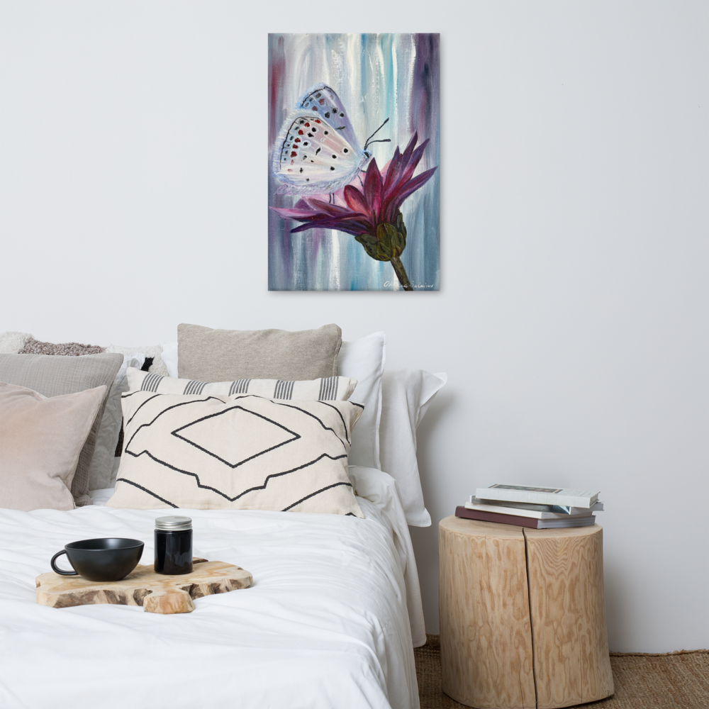 Fragile Butterfly – Luxury Gallery-Quality Canvas Print