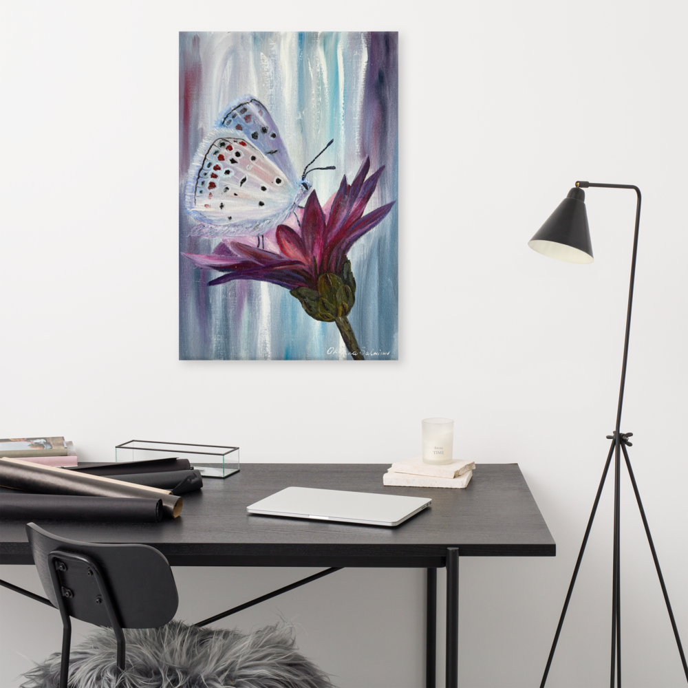 Fragile Butterfly – Luxury Gallery-Quality Canvas Print
