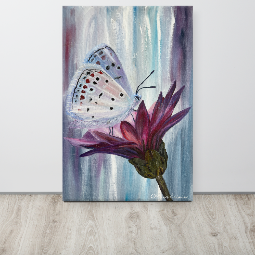 Fragile Butterfly – Luxury Gallery-Quality Canvas Print