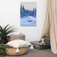 Luxury Gallery-Quality Canvas Print – Winter Forest – Elegant Modern Wall Art for Home Decor