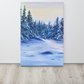 Luxury Gallery-Quality Canvas Print – Winter Forest – Elegant Modern Wall Art for Home Decor