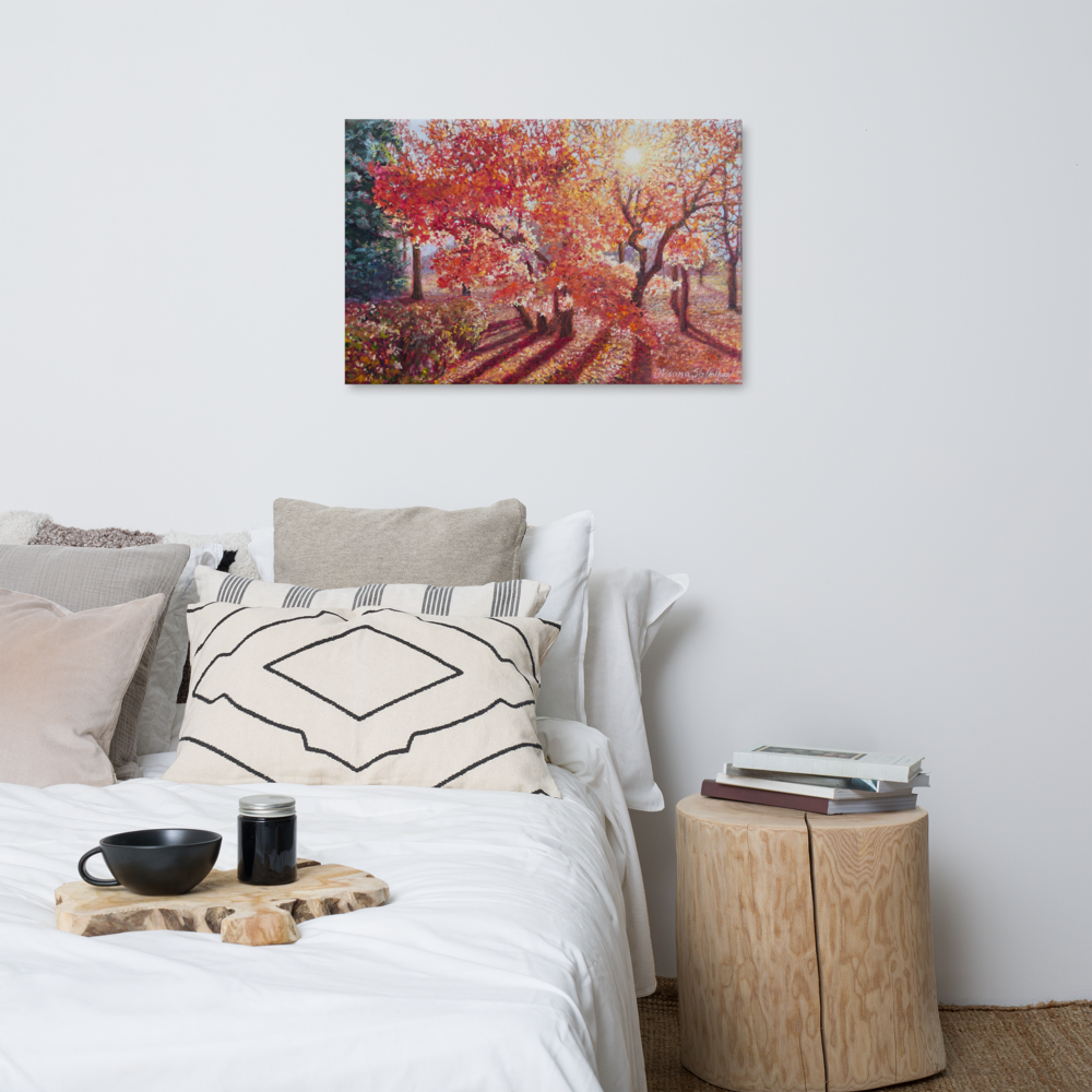 Golden Time - Luxury Canvas Print – Elegant Modern Wall Art for Home Decor