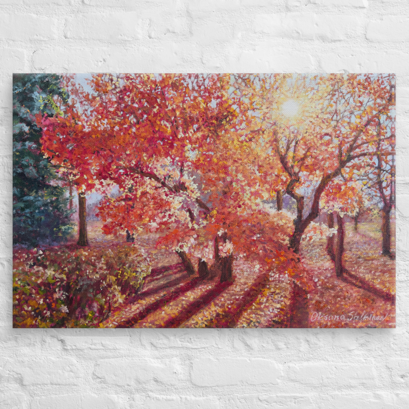 Golden Time - Luxury Canvas Print – Elegant Modern Wall Art for Home Decor