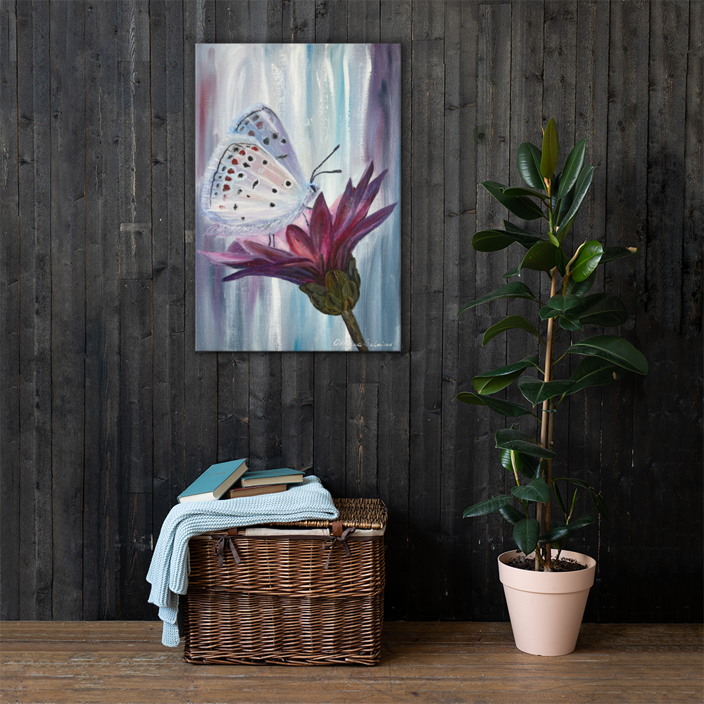 Fragile Butterfly – Luxury Gallery-Quality Canvas Print