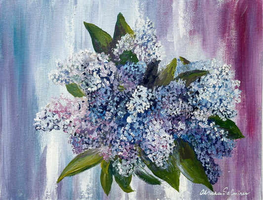 White and Violet Lilacs